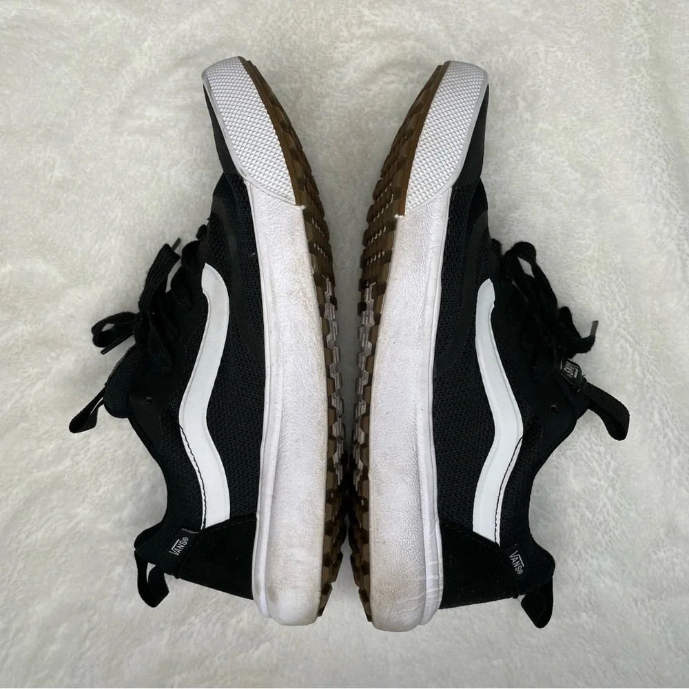 Vans Ultrarange Rapidweld Athletic Shoes Black White Classic Stripe 7.5 M / 9 W - Picture 5 of 8